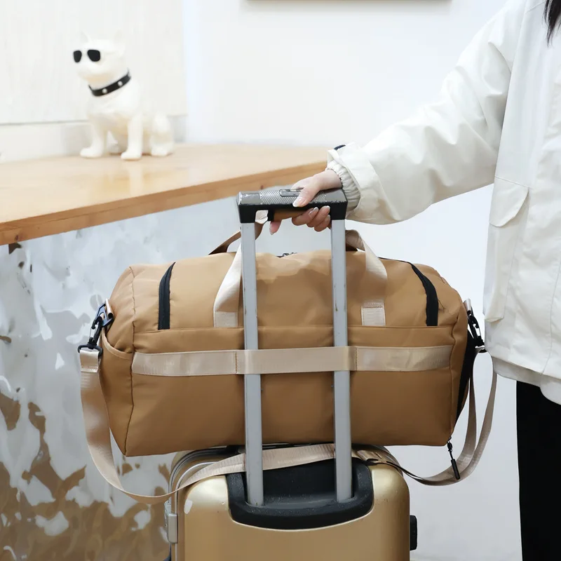 Business Travel Bag Lightweight Handbags For Men Large Capacity Luggage Bags Fashion Trend Gym Fitness Pack