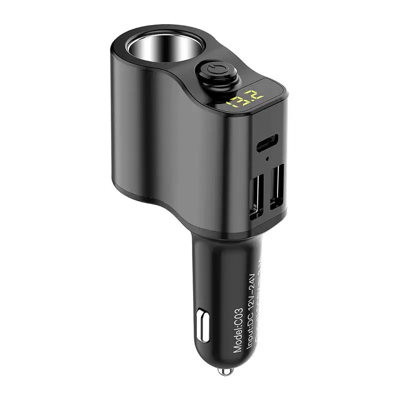 

Автомобильное зарядное устройство с двумя USB-портами, 3,1 А, 12/24 в