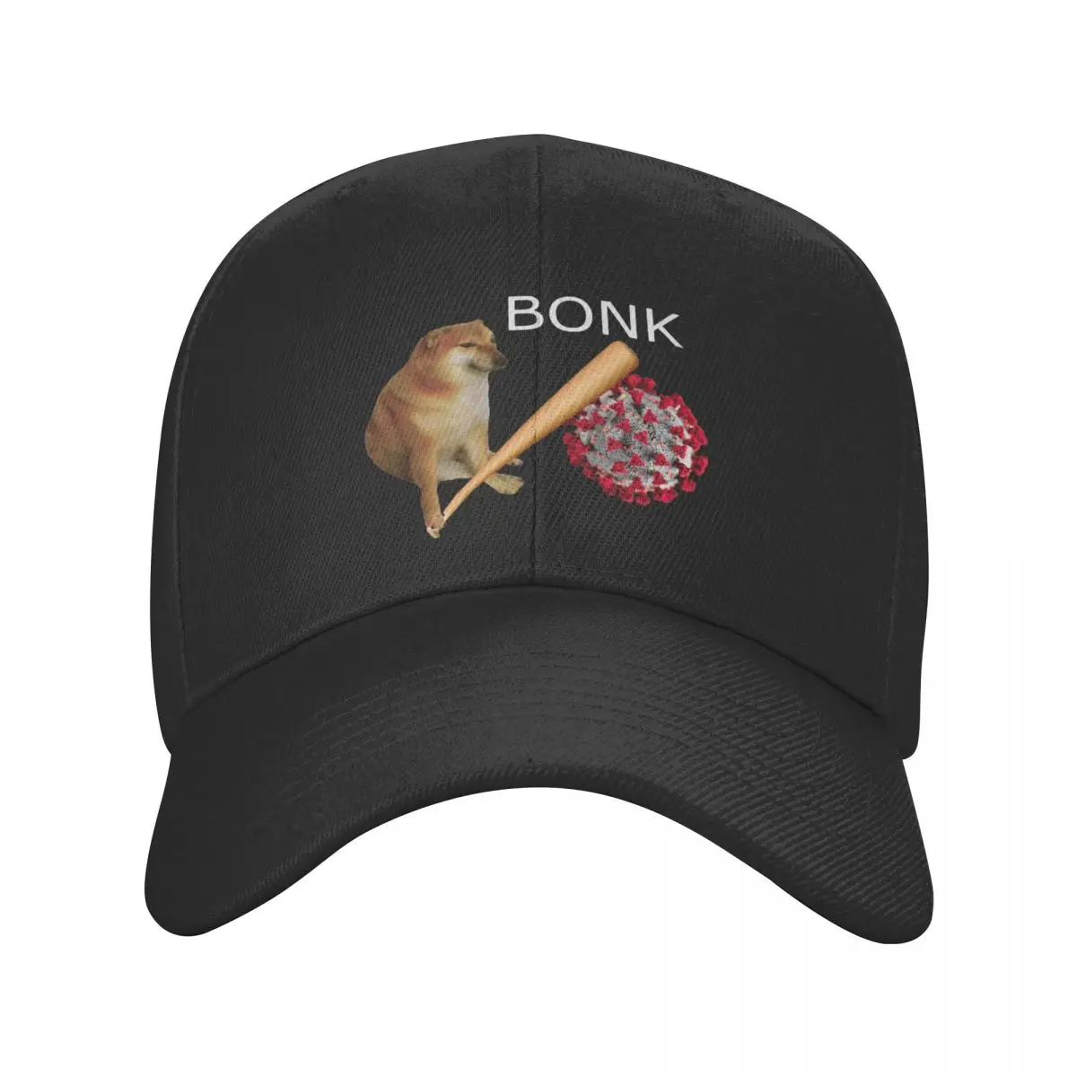 

Cheems Virums Bonk Baseball Cap Outdoor Men Women's Adjustable Shiba Inu Dog Meme Dad Hat Autumn Snapback Hats Summer Caps