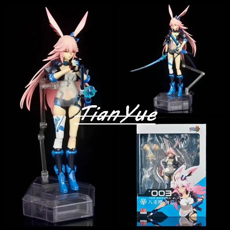 

Экшн-фигурка девочки Honkai Impact 3rd Yae Sakura 003 с шарнирным соединением, Игрушечная модель, 22 см