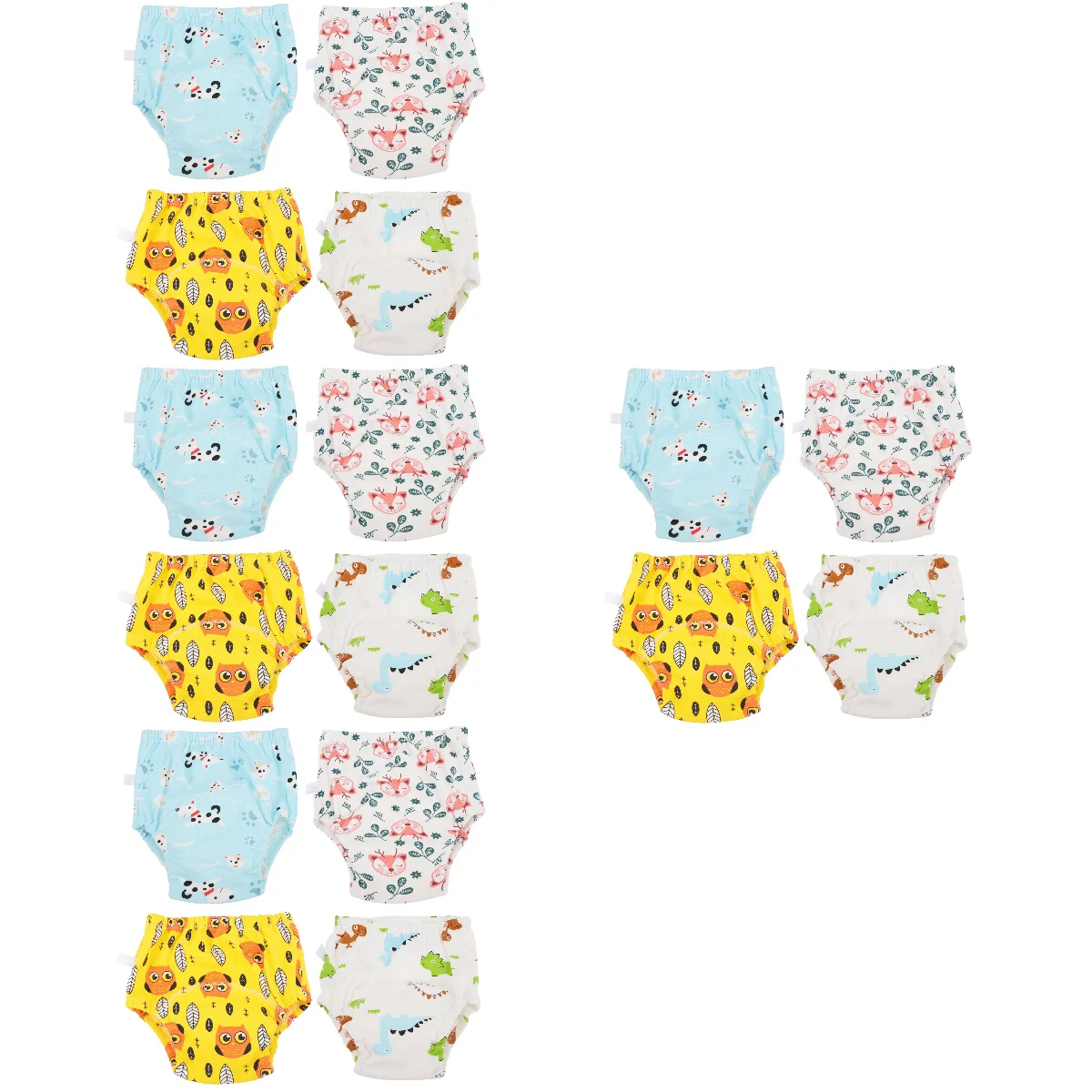 

16 pcs Baby Training Underwear Toddler Potty Training Pants Cotton Absorbent Training Pants