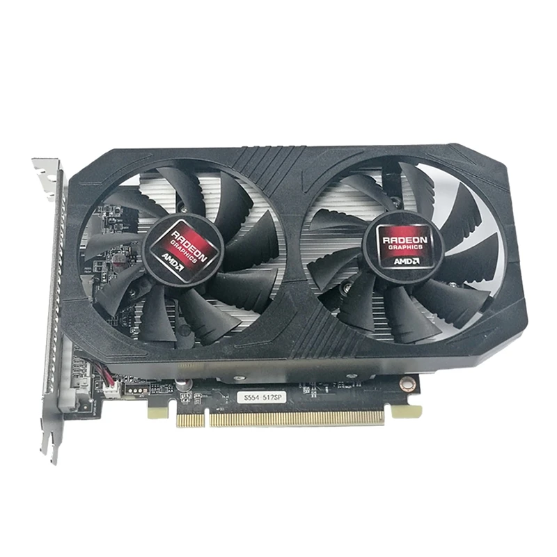 

For AMD RX550 4G Extreme Speed Graphics Card 128Bit GDDR5 1183/1500Mhz PCI-E 3.0 HD Computer Game Desktop Graphics Card