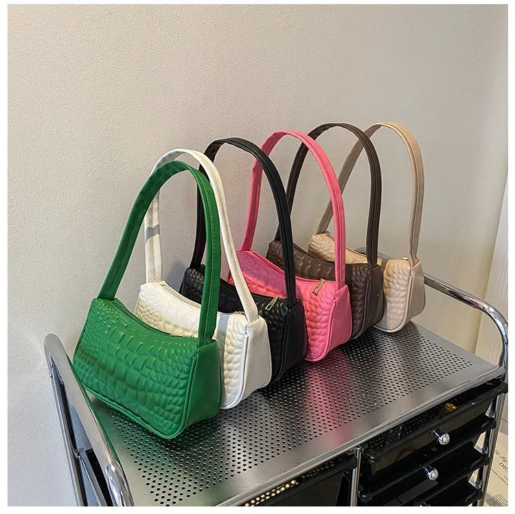 

Hong Kong Mini Handbag In Autumn 2022 New Underarm Fashion One-shoulder Small Square Bag Hand-held Casual Handbag