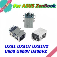 5pcs new dc power jack connector socket for asus zenbook ux51 ux51v ux51vz u500 u500v u500vz ux51vza