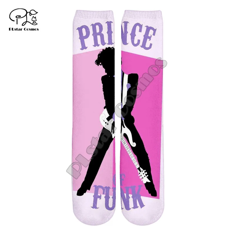 Популярные легендарные певец Роджерс Нельсон фиолетовый дождь 3DPrint Harajuku