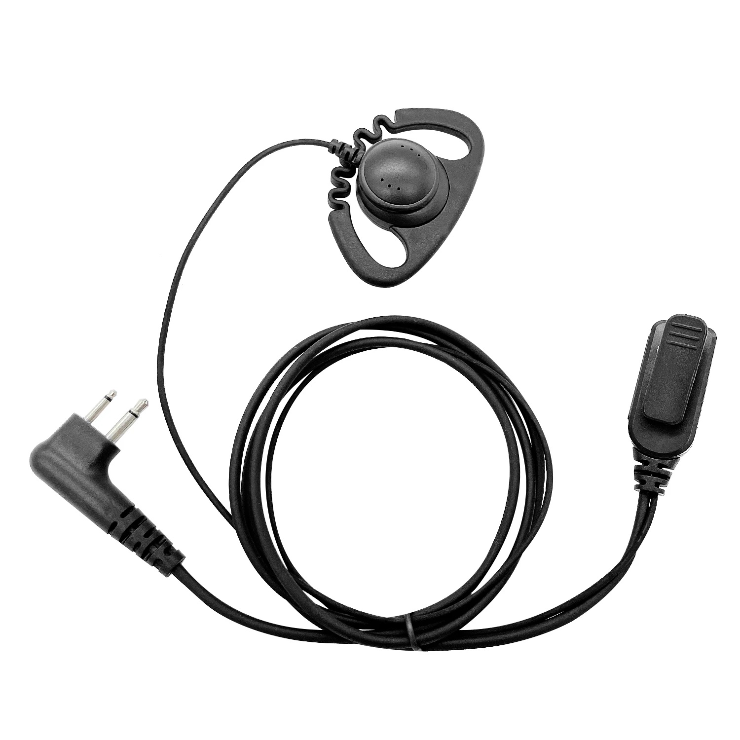 Type D Headphones Walkie Talkie Accessories Earpiece for Motorola P040,P080,P110,P1225,P1255LS,P200 Two Way Radio Earphone