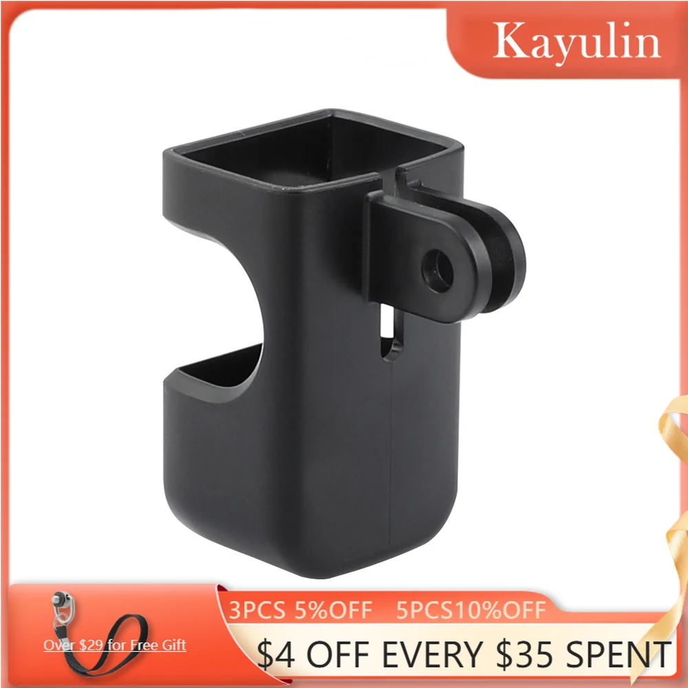 

Kayulin Screen Protector Expansion Adapter 180 Degrees Adjustable Connector For Osmo Pocket Gimbal