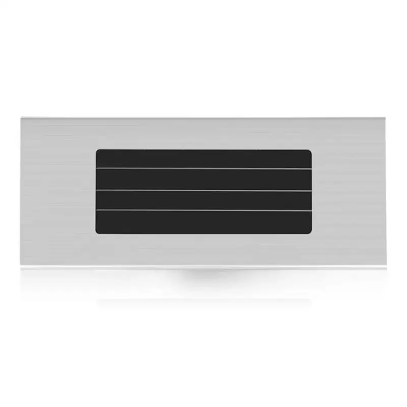 1pc LED Solar Powered Wall Light Doorplate Lamp Stainless Outdoor Apartment House Porch Numbers with Backlight | Лампы и освещение