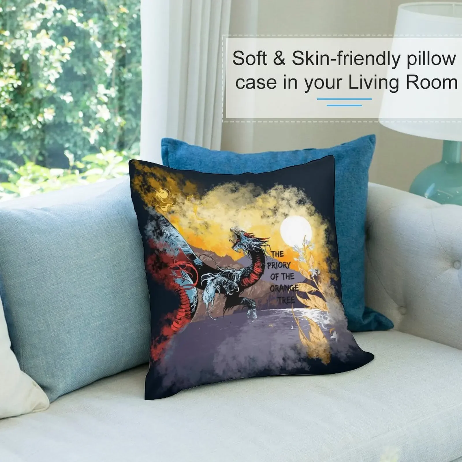 Призвезда оранжевого дерева слово декоративная подушка рождественские подушки