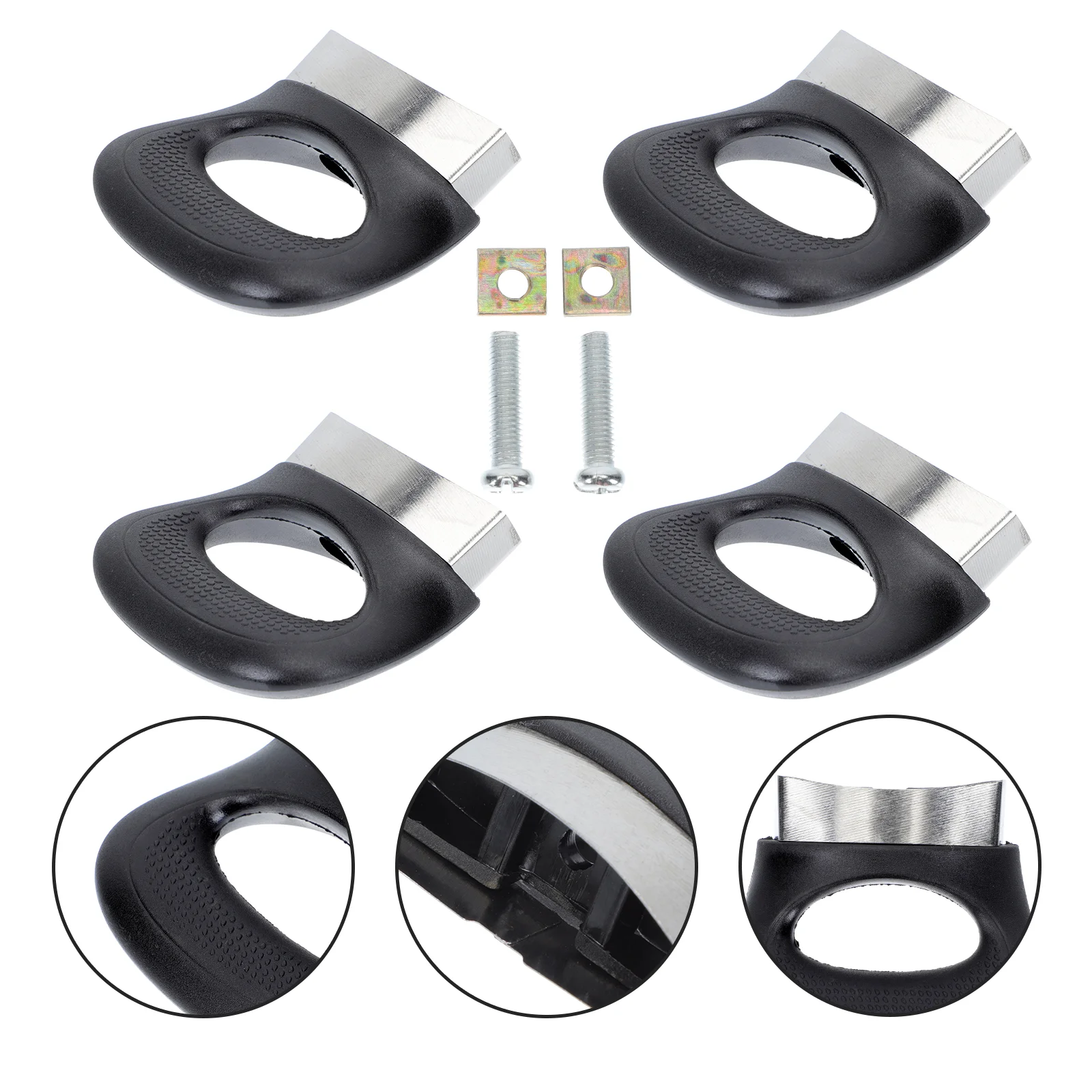 

4Pcs Replacement Pan Handles Pot Side Handles Cookware Accessories Cookware Tool Accessories Replacement Saucepan Handles