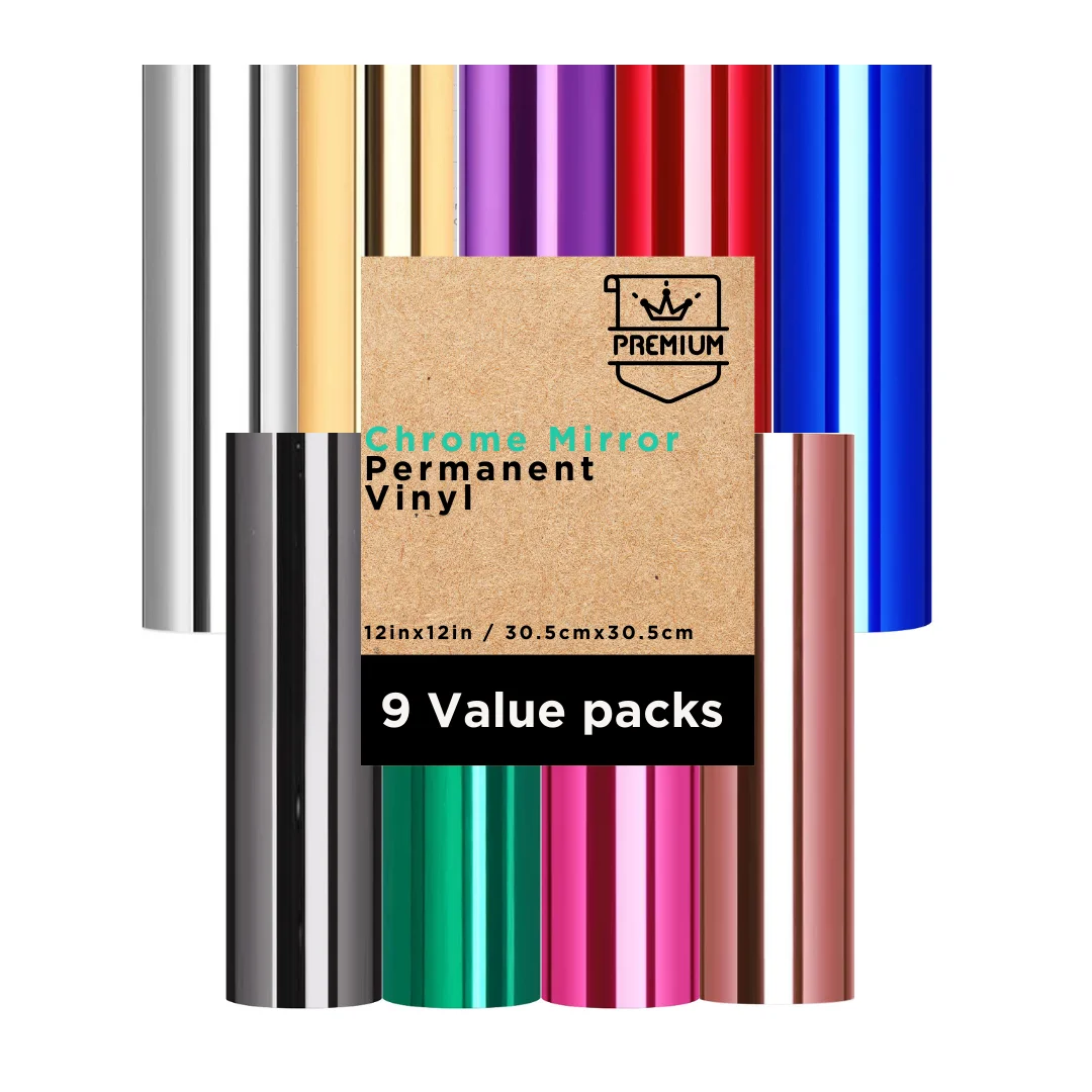 

Зеркальная самоклеящаяся виниловая пленка для Cricut