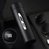 for honda cb650r cbr650r cb 650r cb500f stainless steel thermos temperature display smart water bottle vacuum flasks coffee cup