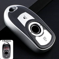 tpuleather car key case cover for buick envision vervno gs 20t 28t encore new lacrosse opel astra k auto accessories