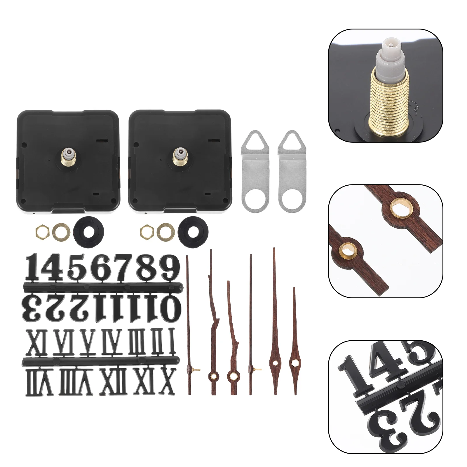 

High Torque Clock Mechanism Watch Movement Accessories Wall Works Replacement Kit