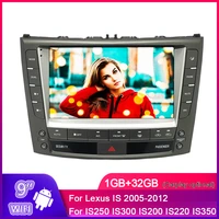 9 android 10 1 32gb car stereo radio gps wifi dab mirror link obd rds for lexus is is250 is300 is200 is220 is350 2005 2012