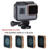 for gopro hero 5 6 black camera nd8 nd16 nd32 lens filter nd lens protector filter replacement sports cameras accessories