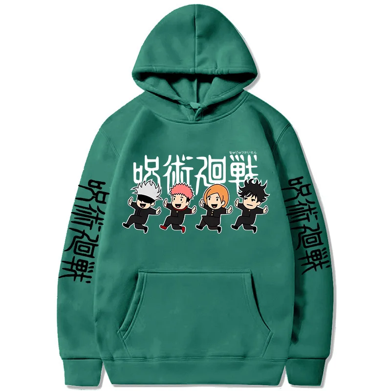 

Японские свитшоты из аниме «Gojo Satoru Y2k», худи в готическом стиле юдзютсу кайсен, уличная одежда в стиле Харадзюку, одежда в Корейском стиле