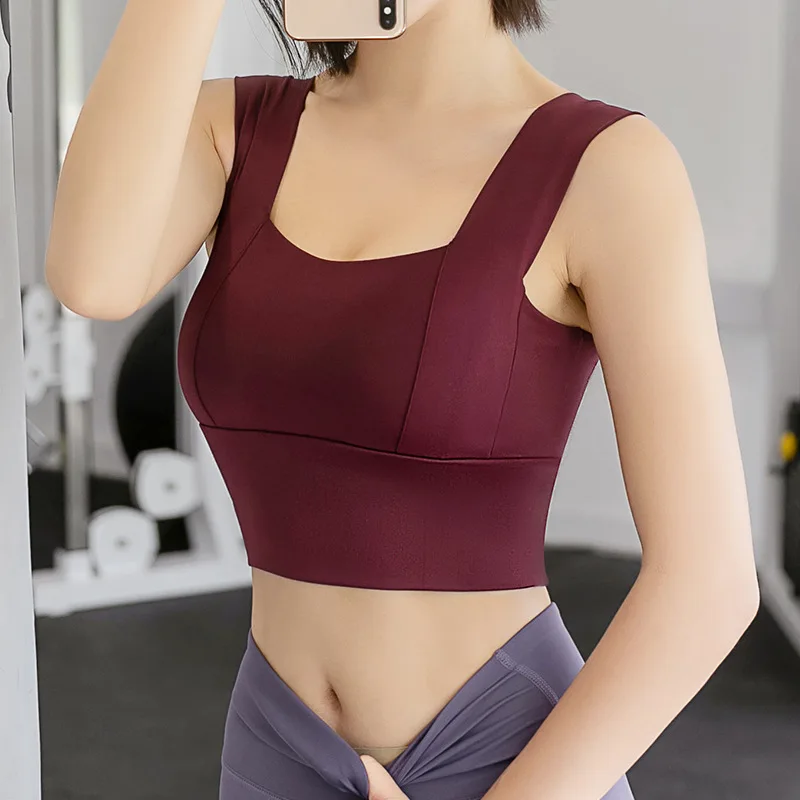 

Feminine Sport Top Bras Sports Bra Fitness Women Sportswear For Fitness Gym Female Underwear Running Push Up Lingerie Sport Vest