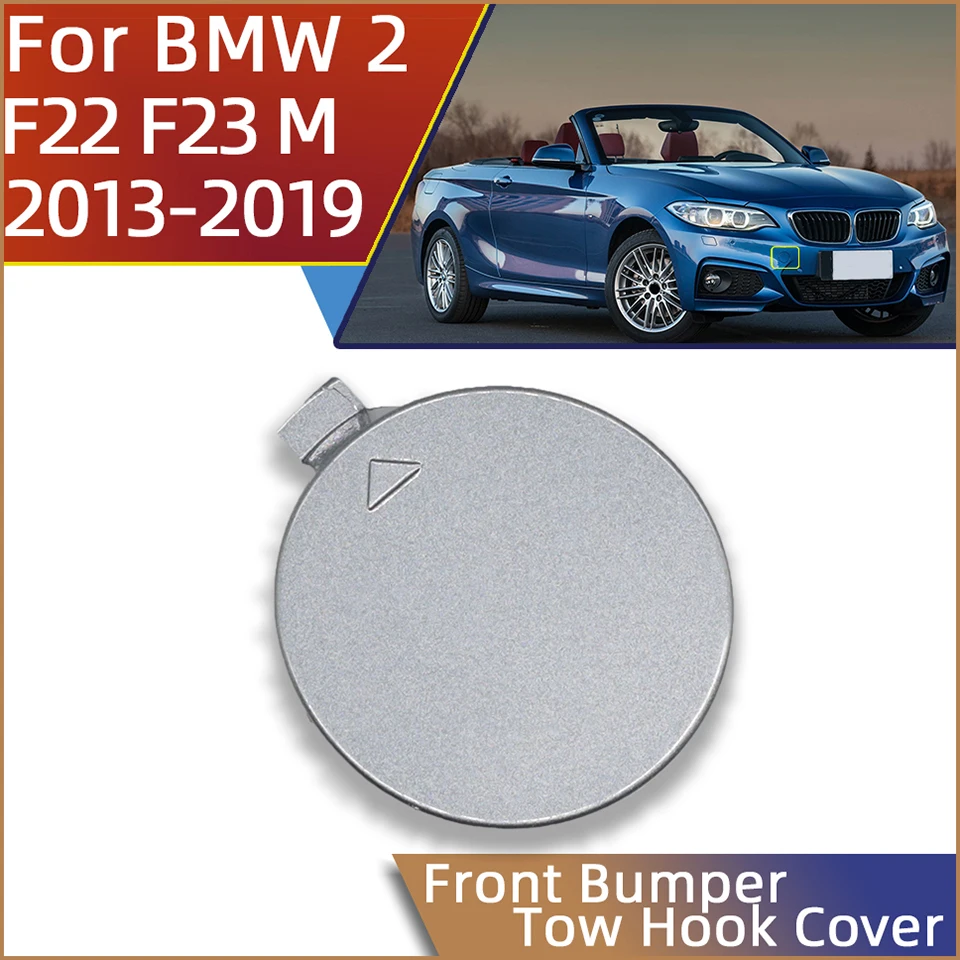 Накладка на передний бампер с крючком для BMW 2 серии F22 Coupe F23 Convertible M-Sport 2013-2019 51118058061