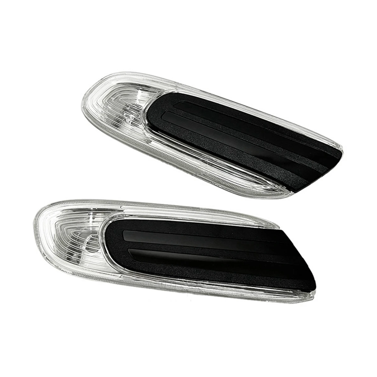 

1Pair Side Maker Repeater Lights Turn Signal Lamp Cover for BMW Mini Cooper F55 F56 F57 2014-2020 White