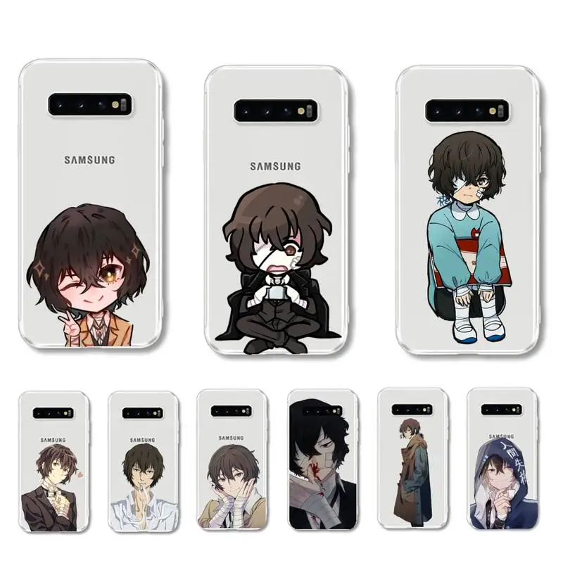 

Bungo Stray Dogs Phone Case For Samsung Galaxy S7 edge S8 S9 S10 S20 plus S10lite A31 A10 A51 Capa
