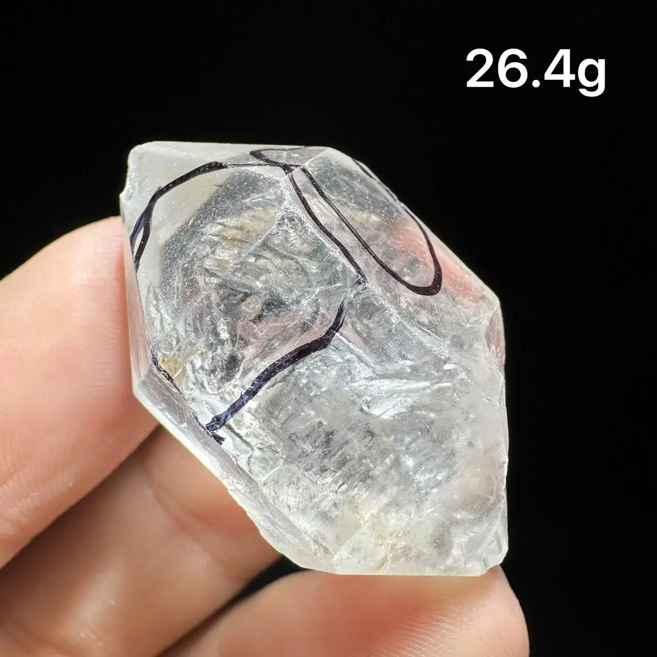 

Новый 100% натуральный счастливый камень Herkimer Diamond с кристаллами воды поставляется из Юньнани.