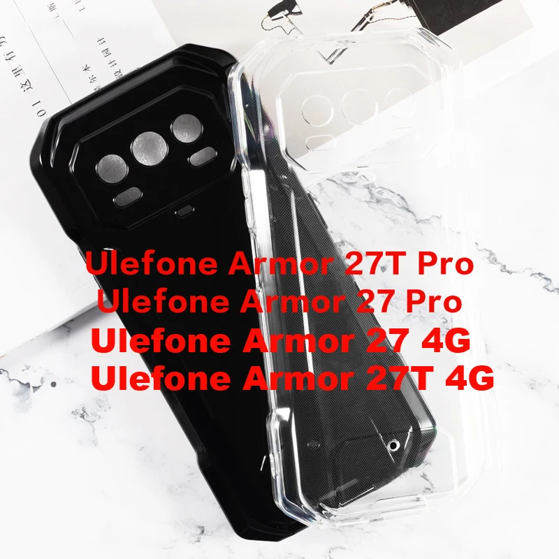 Чехол для телефона Ulefone Armor 27T 4G силиконовый чехол Pro 27 мягкий из ТПУ