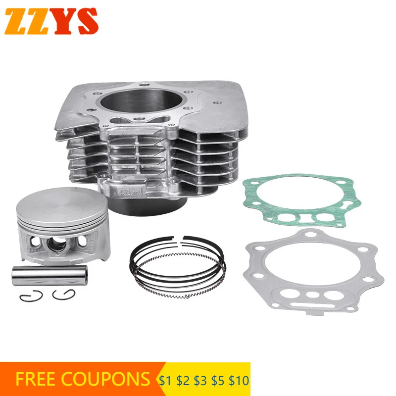 Головка цилиндра мотоцикла 450cc коврик для капитального ремонта поршневые кольца