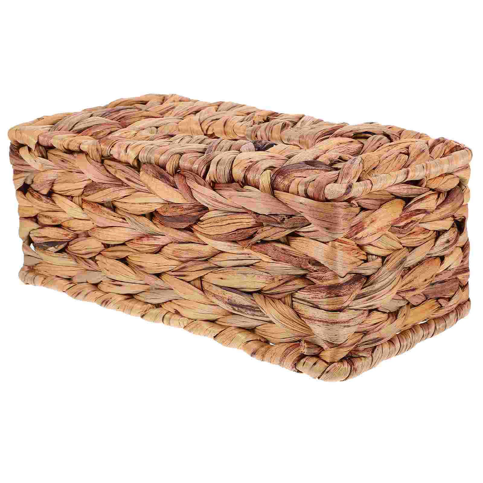 

Napkin Holder Woven Paper Holder Napkin Box Desktop Ornamental Sundries Box