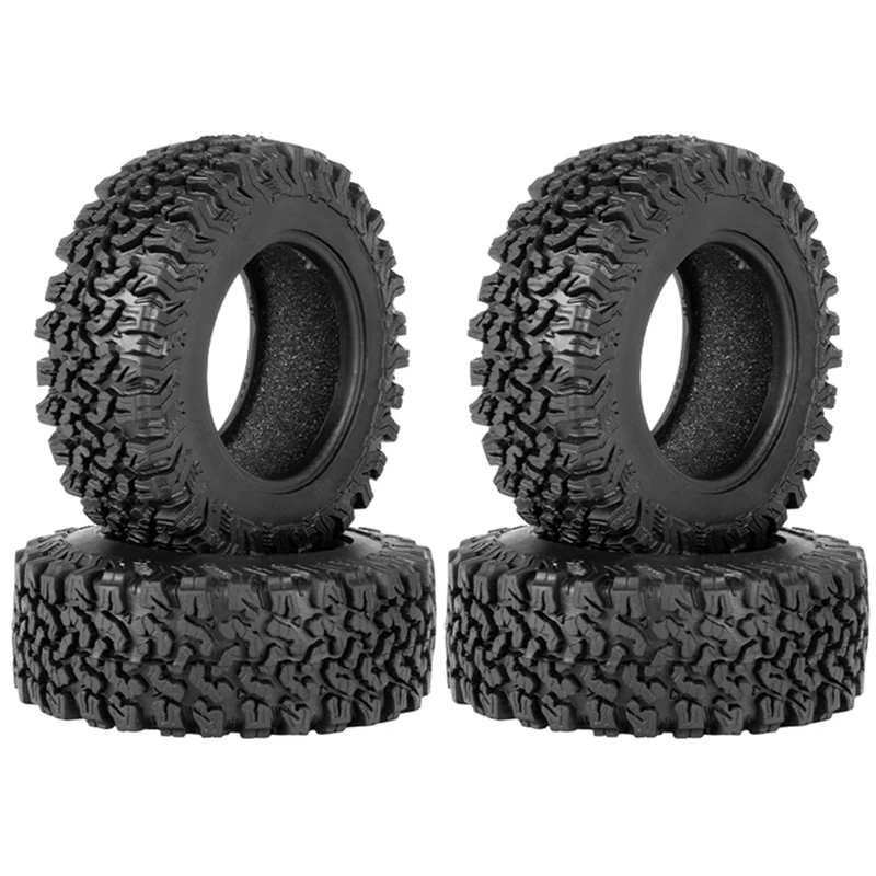 4 шт. 90 мм 1 9 резиновые шины для 1/10 RC Crawler Car Traxxas TRX4 RC4WD D90 Axial SCX10 II III Redcat MST