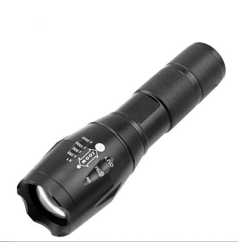 

LED Flashlight T6 Tactical Flash Light Mini Torch Lanterna Zoomable Waterproof Flashlight Cycling Camping Outdoors Tool