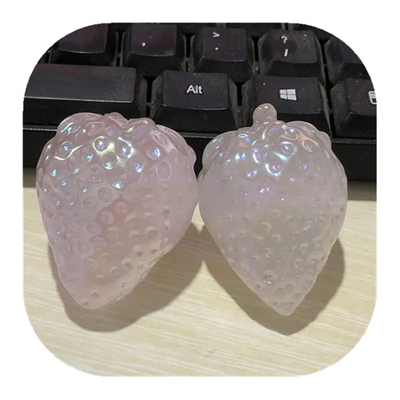 

Natural Hand Made Gemstone Aura Rose Quartz Strawberry Crystal Healing Stones For Sale