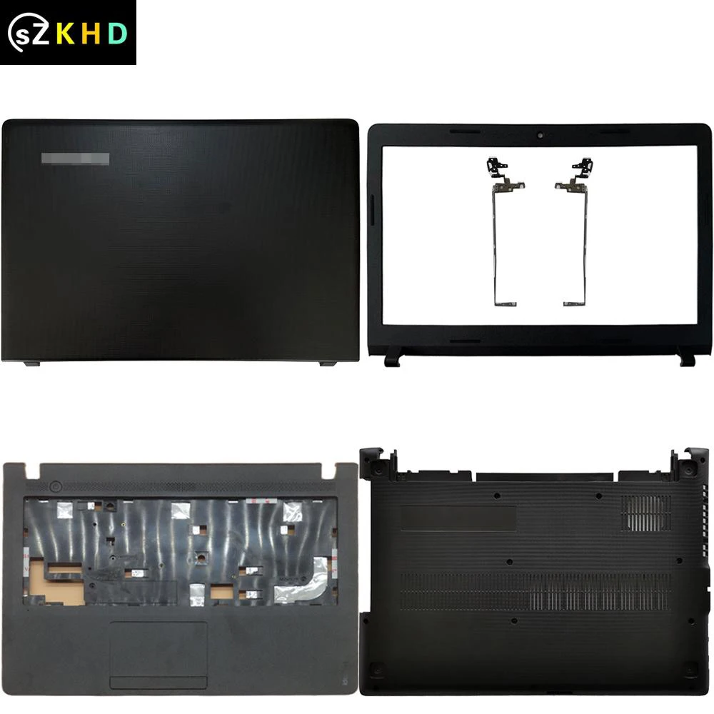 Задняя крышка ЖК-дисплея задняя крышка/передняя панель/петли/Упор для рук/Нижняя база нижняя крышка Новинка для ноутбука Lenovo Ideapad 100-14 100-14IBY
