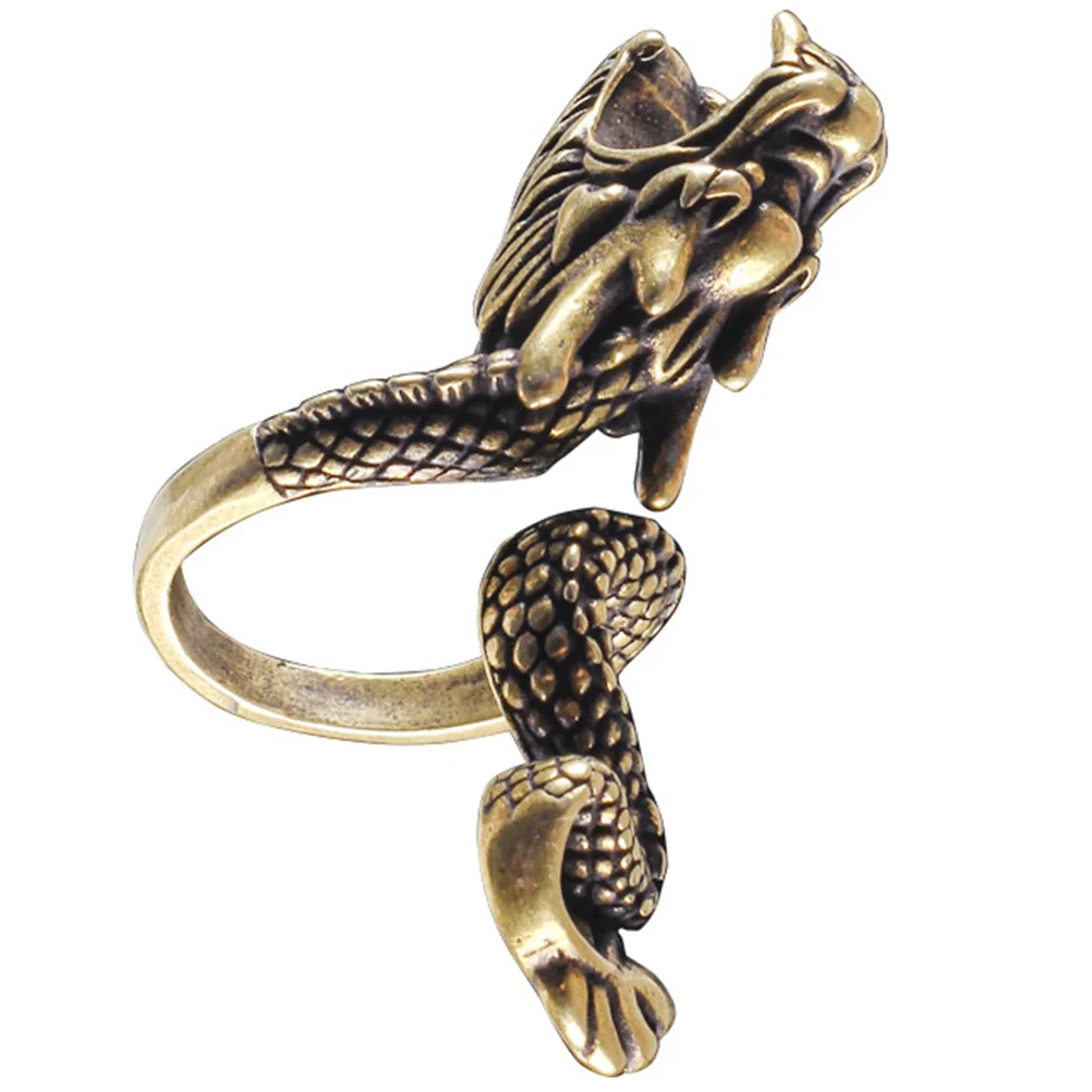 

Ring Holderfinger Smoker Vintage Copperdecorative Metal Jewelryretro Lady Women Dragon Rackfree Punk Gentleman Ringsbiker Gothic