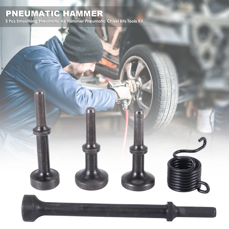 5 шт. набор инструментов для разглаживания пневматического молотка