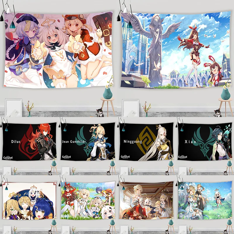 

Оригинальный декоративный гобелен God для спальни в прикроватном общежитии, цифровая печать на заказ, сетевая красная прямая трансляция backgro