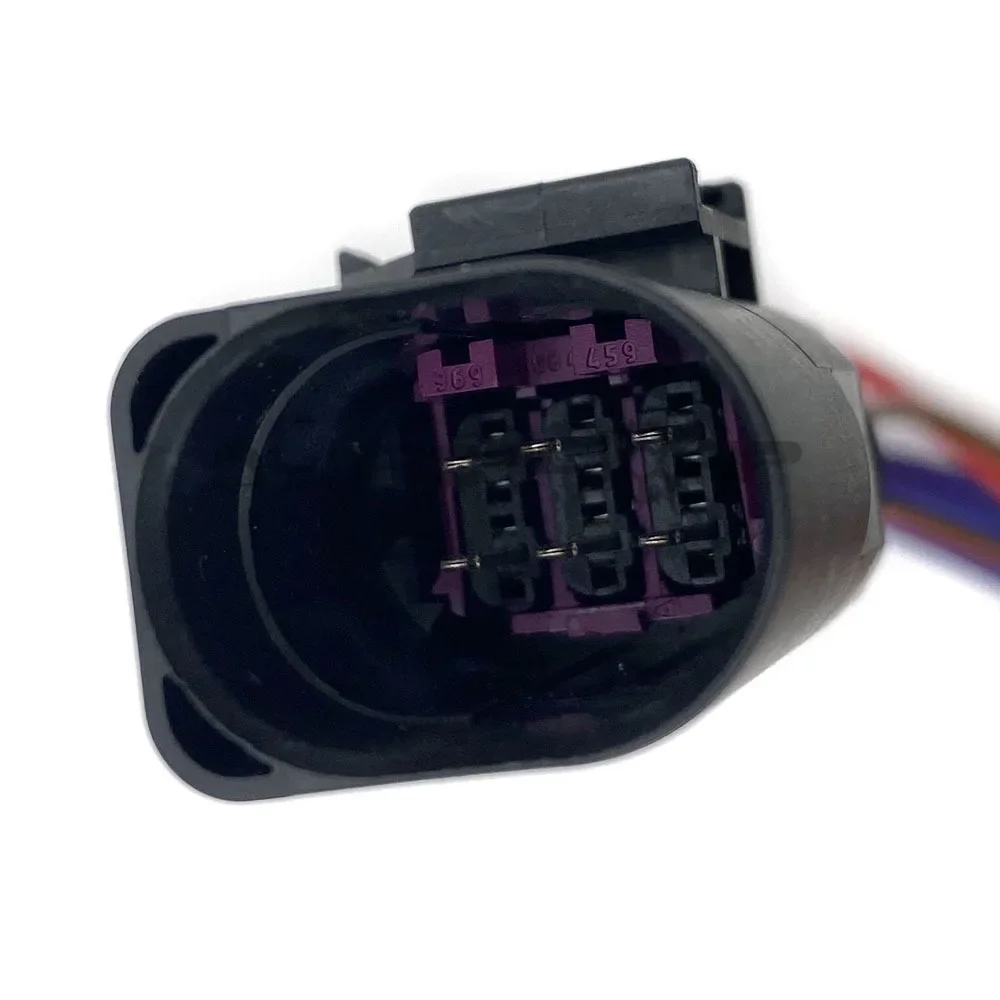 6-контактный новый разъем жгута проводов 3B 0973813 Подходит для AUDI/VW/SEAT/SKODA 3B0 973 813