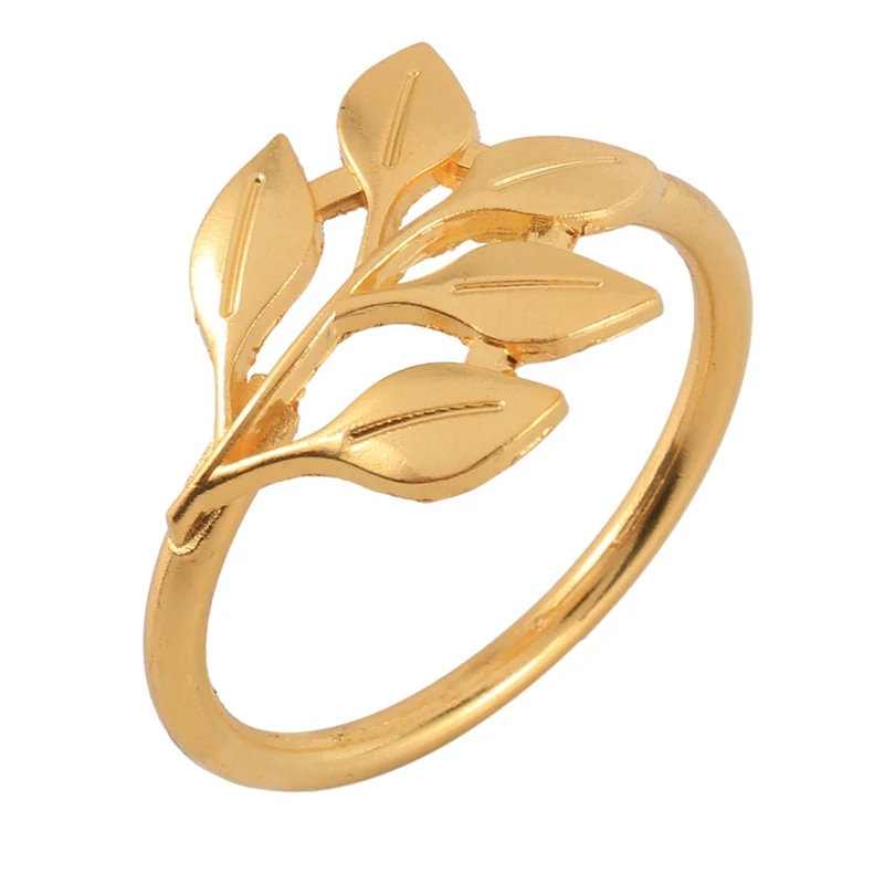 

60 шт./партия, золотистые кольца для салфеток