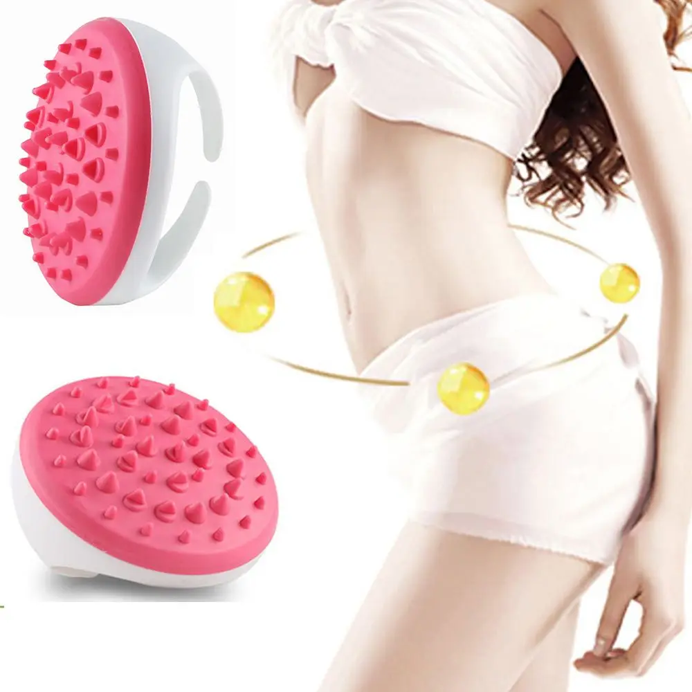 

New Body Scrubber Bath Slimming Massager Brush Glove Cellulite