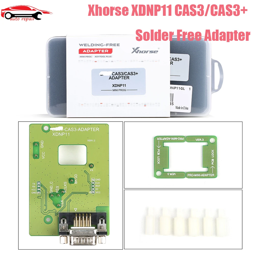 Xhorse XDNP11 CAS3/CAS3+ For BM-W CAS3/CAS3+ Solder-Free Adapter Work with MINI PROG/KeyTool Plus and VVDI Prog Programming Tool