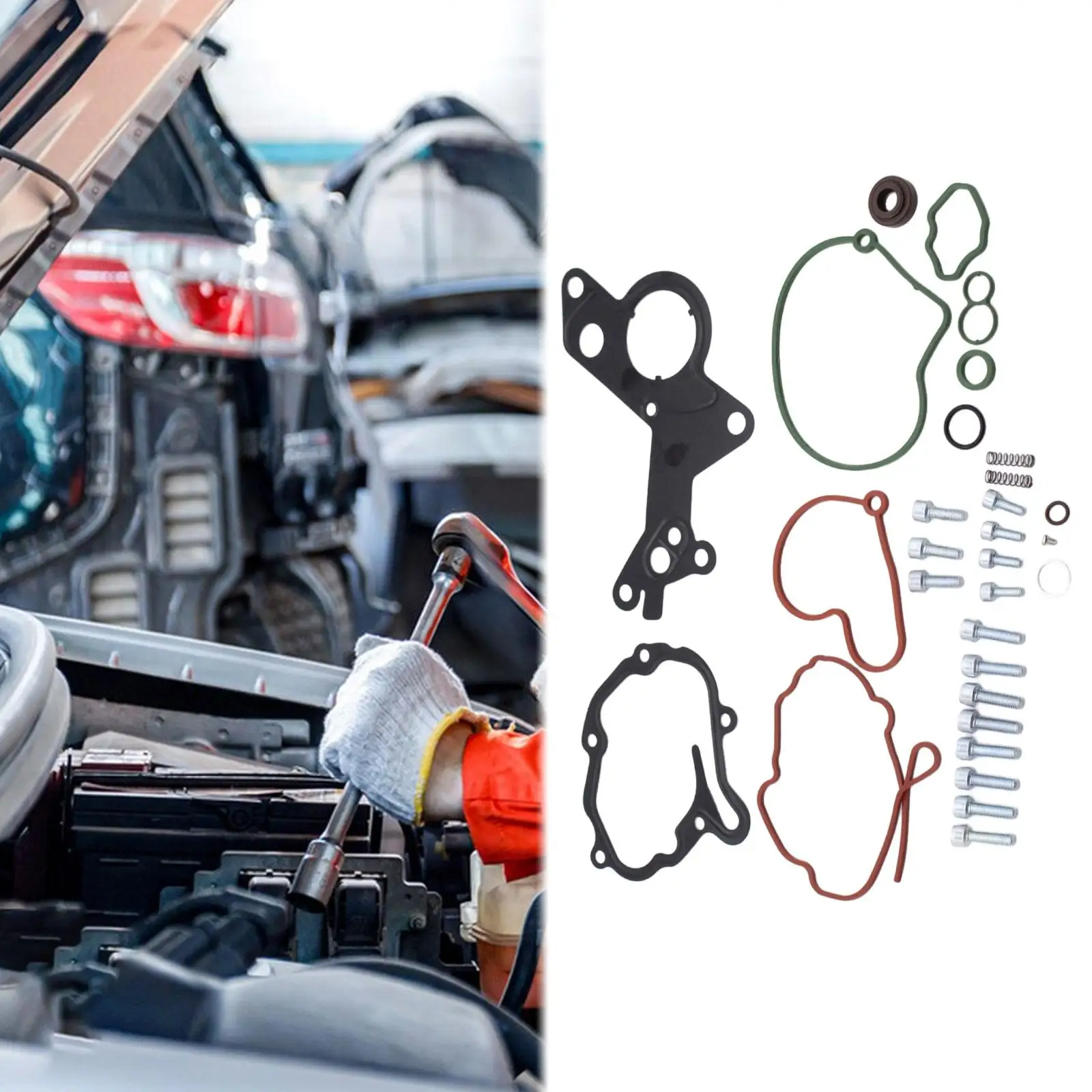 Ремкомплект вакуумного топливного тандемного насоса 038145209 N 1426037 Автомобильные