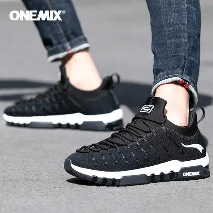 ONEMIX  Sneakers New Fashion Running Shoes For Women Sport Shoes Outdoor Man Wearable Anti-Slip Height Tennis Shoes