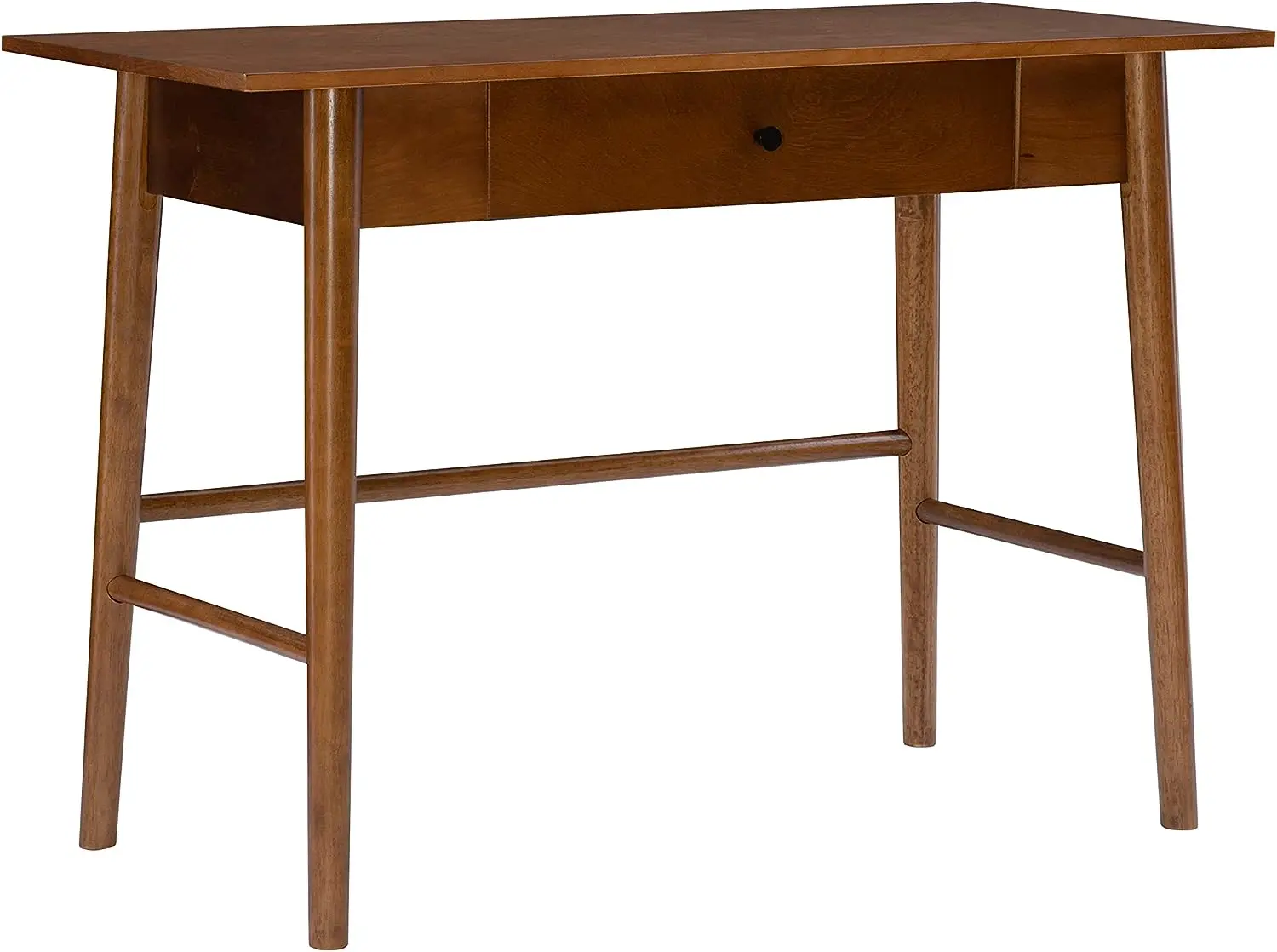 

Mid-Century Walnut Desk, 42" W x 19" D x 30" H