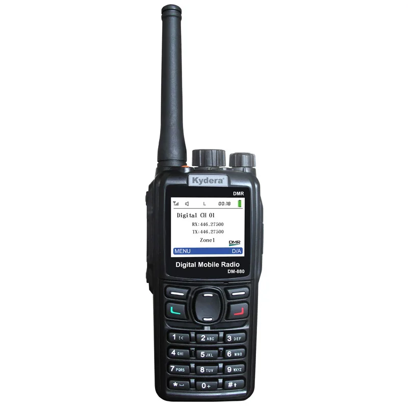 Цифровой мобильный двусторонний радиоприемник и передатчик DMR KYDERA DM880