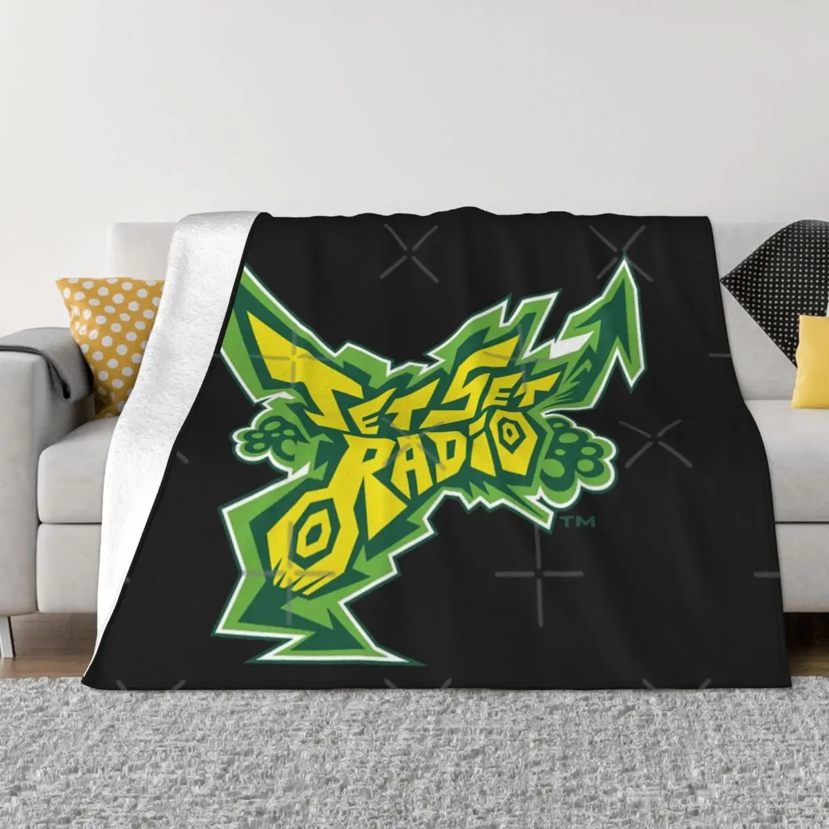 Ультра-мягкое Флисовое одеяло Jet Set Radio An