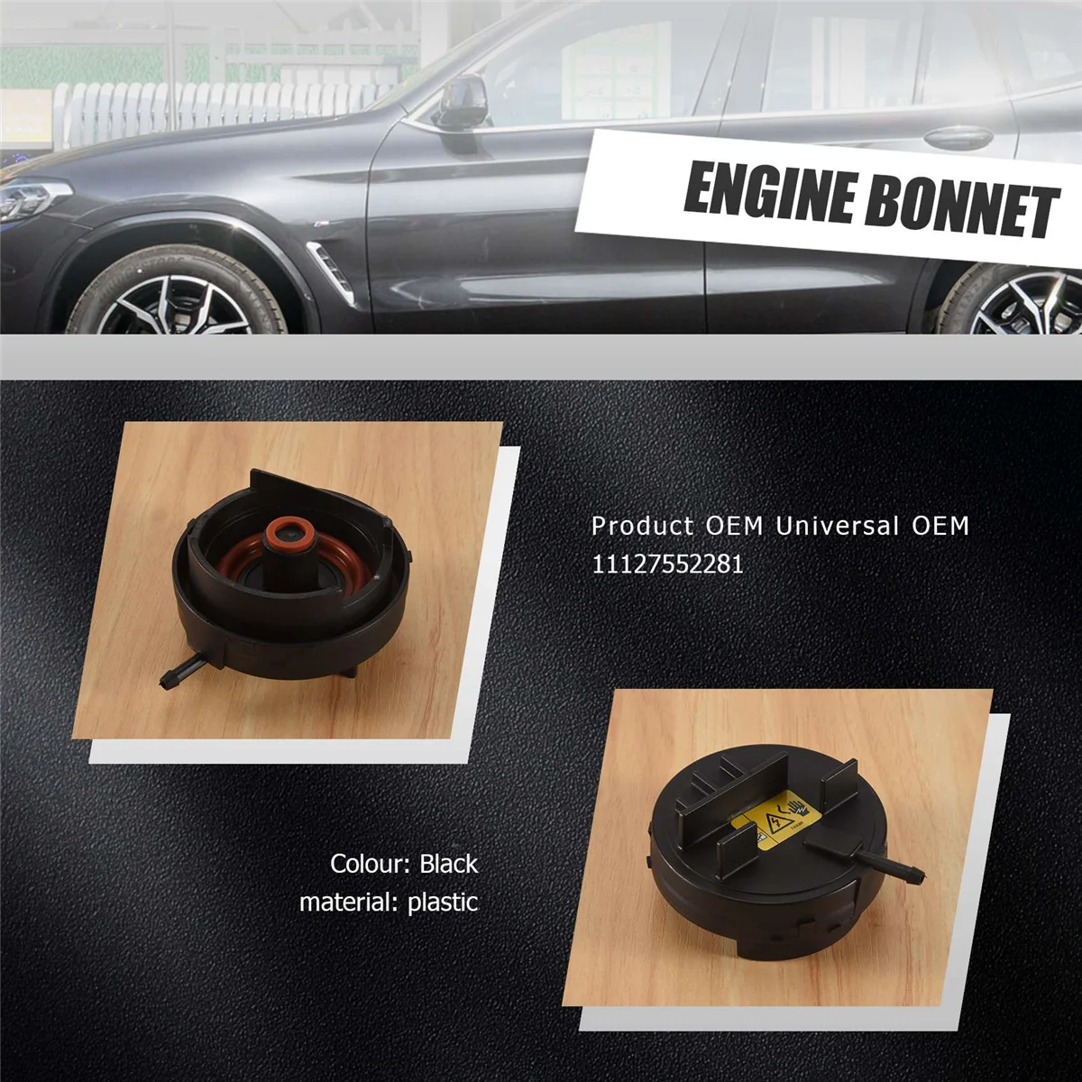 11127552281 крышки воздушного клапана двигателя для Bmw E60 E65 E66 E70 E83 E88 E85 E90 E91 E92 F10 N52 128I 328I