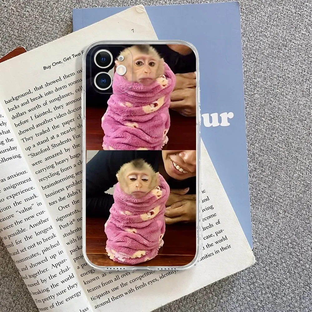 Обложка в виде обезьяны новинка 2024 искусственная кожа для IPhone15 14 13 12 11 Pro 15 Plus MAX XR XS