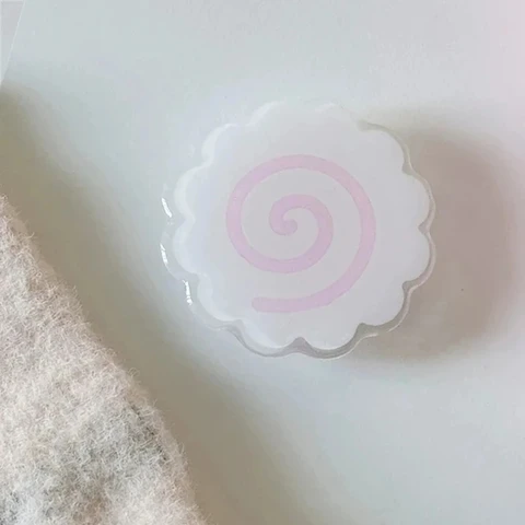 Держатель для телефона в Корейском стиле с милым мультяшным рисунком для iPhone 15 14 13 7 8