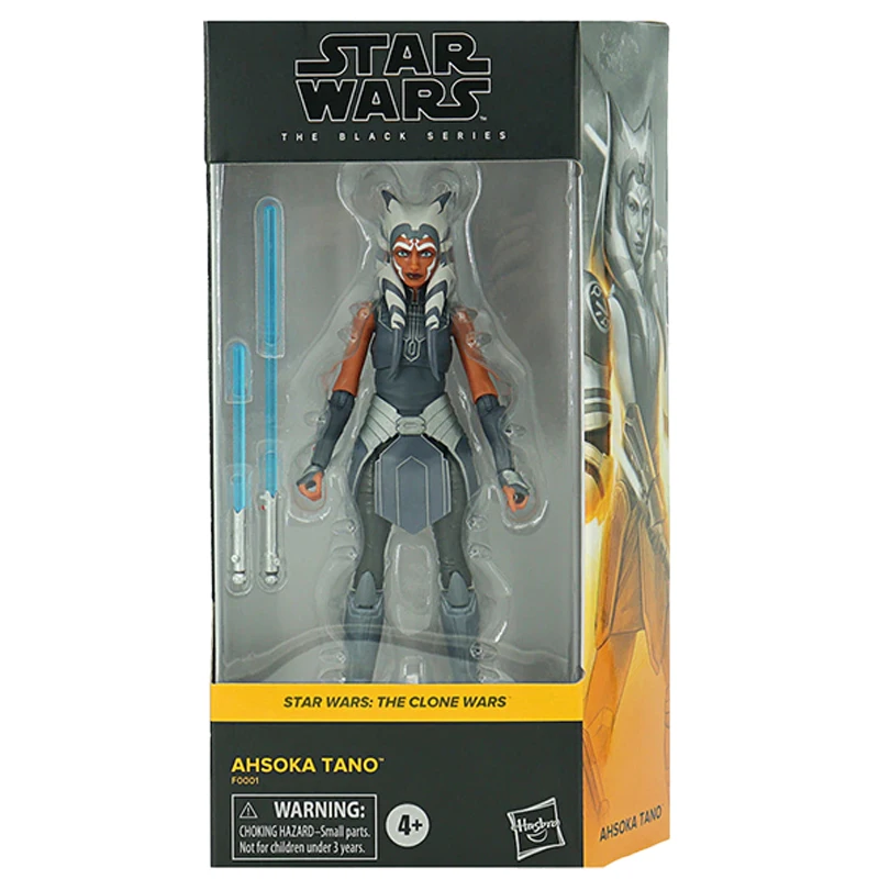 

Оригинальная Черная Серия, игрушка Ahsoka Tano, 6-дюймовая Коллекционная экшн-фигурка клон войн, игрушки для детей