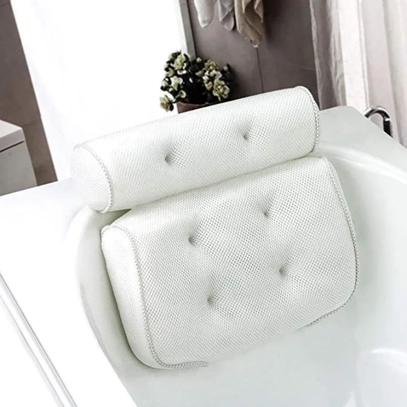 

Bath Pillow Non Slip Suction Cups Bathtub Pillow for Your Head & Neck